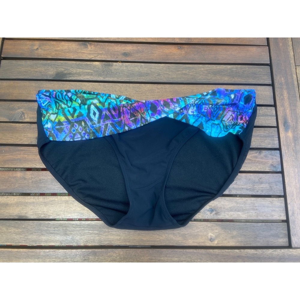 Black bathing suit bottoms